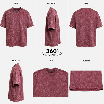 Acid wash || 100% Terry cotton