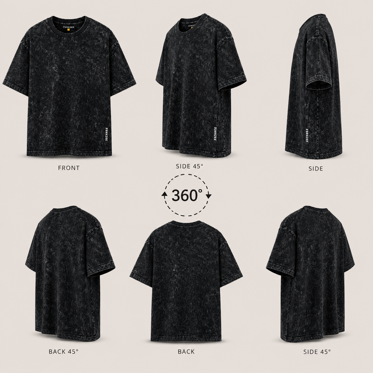 Acid wash || 100%Terry cotton