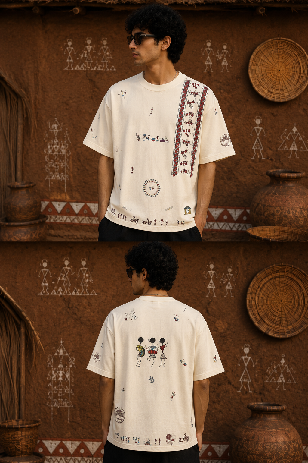Heritage warli art || Roots || Oversized