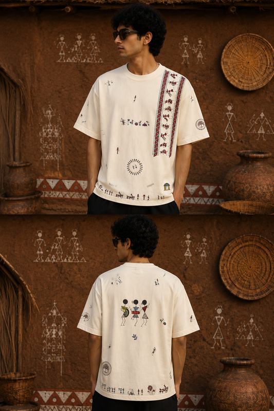 Heritage warli art || Roots || Oversized