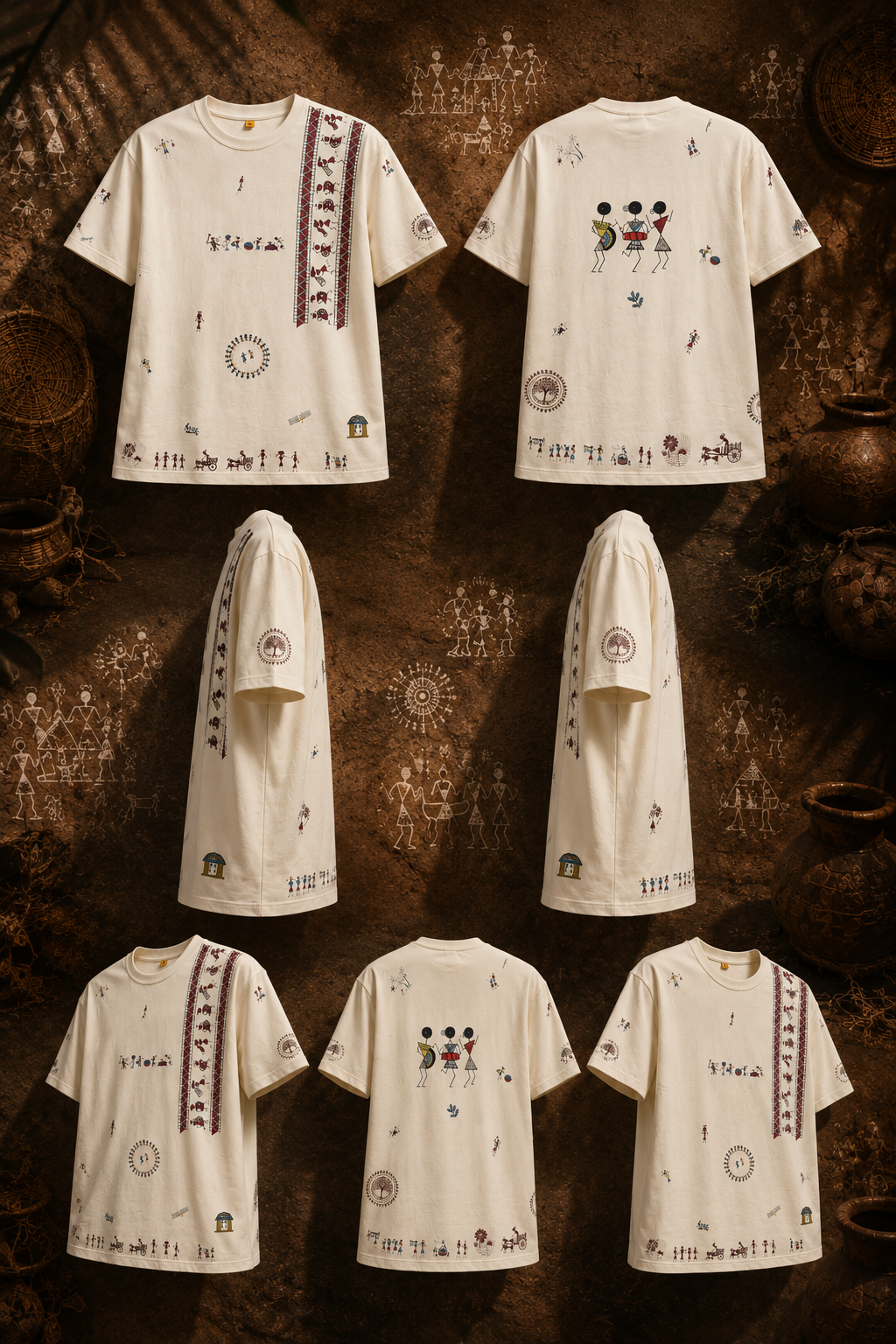 Heritage warli art || Roots || Oversized