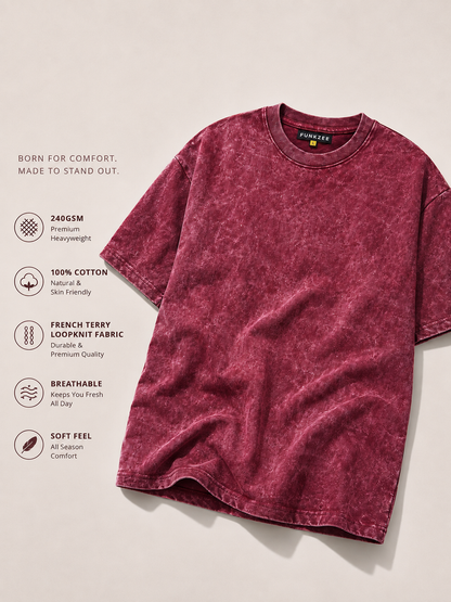 Acid wash || 100% Terry cotton